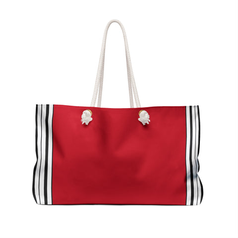 Oversized Beach Bag (Red)