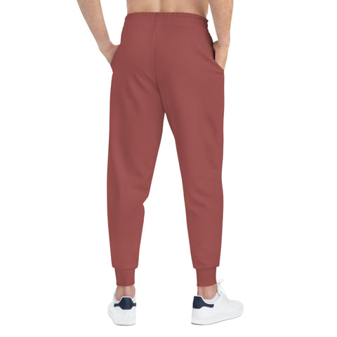 Pantalones Joggers atléticos unisex (marrón rosa) 