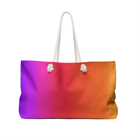 Oversized Beach Bag (Rainbow)