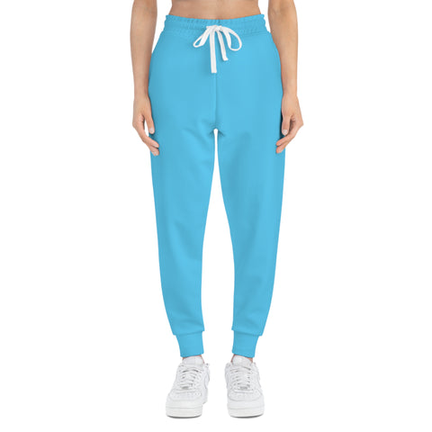 Unisex Athletic Joggers Pants (Blue)