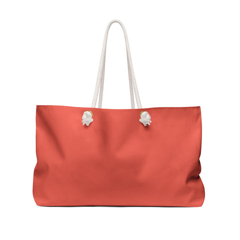 Oversized Beach Bag (Coral)
