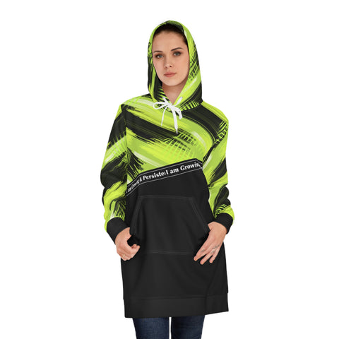 Women's Hoodie Dress (Green)
